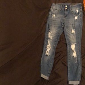 Rue 21 size 8 mid-rise jegging jeans